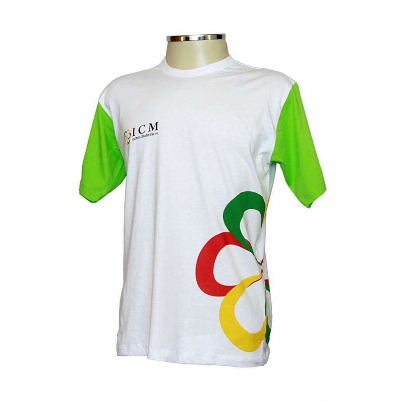 Camiseta Personalizada para Empresa Glicério - Camiseta Personalizada Algodão