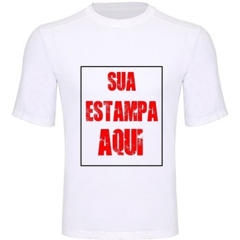 Camiseta Promocional Preço Jardim São Luiz - Camisetas para Feiras Promocionais