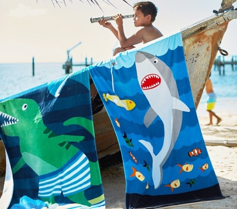 Toalhas de Praia Personalizada com Logo Serra da Cantareira - Toalha de Praia Infantil Personalizada